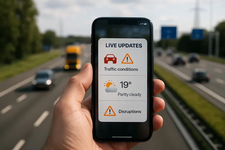 Live updates: verkeer, weer en storingen