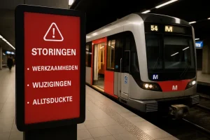 Metronieuws van vandaag: storingen, werkzaamheden en wijzigingen die je reis raken