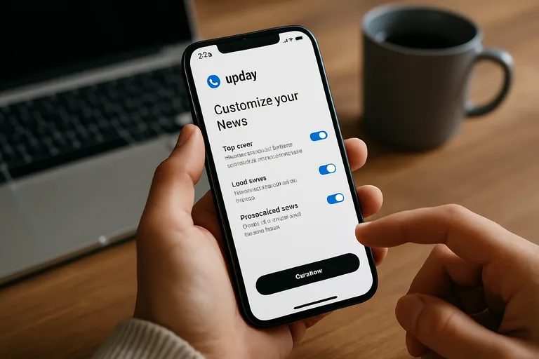 Upday vandaag optimaal instellen op je telefoon