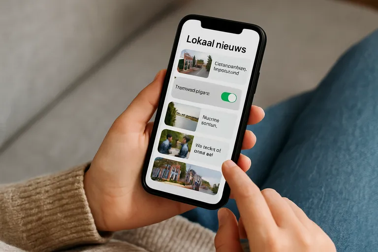 Zo blijf je up-to-date met lokaal nieuws